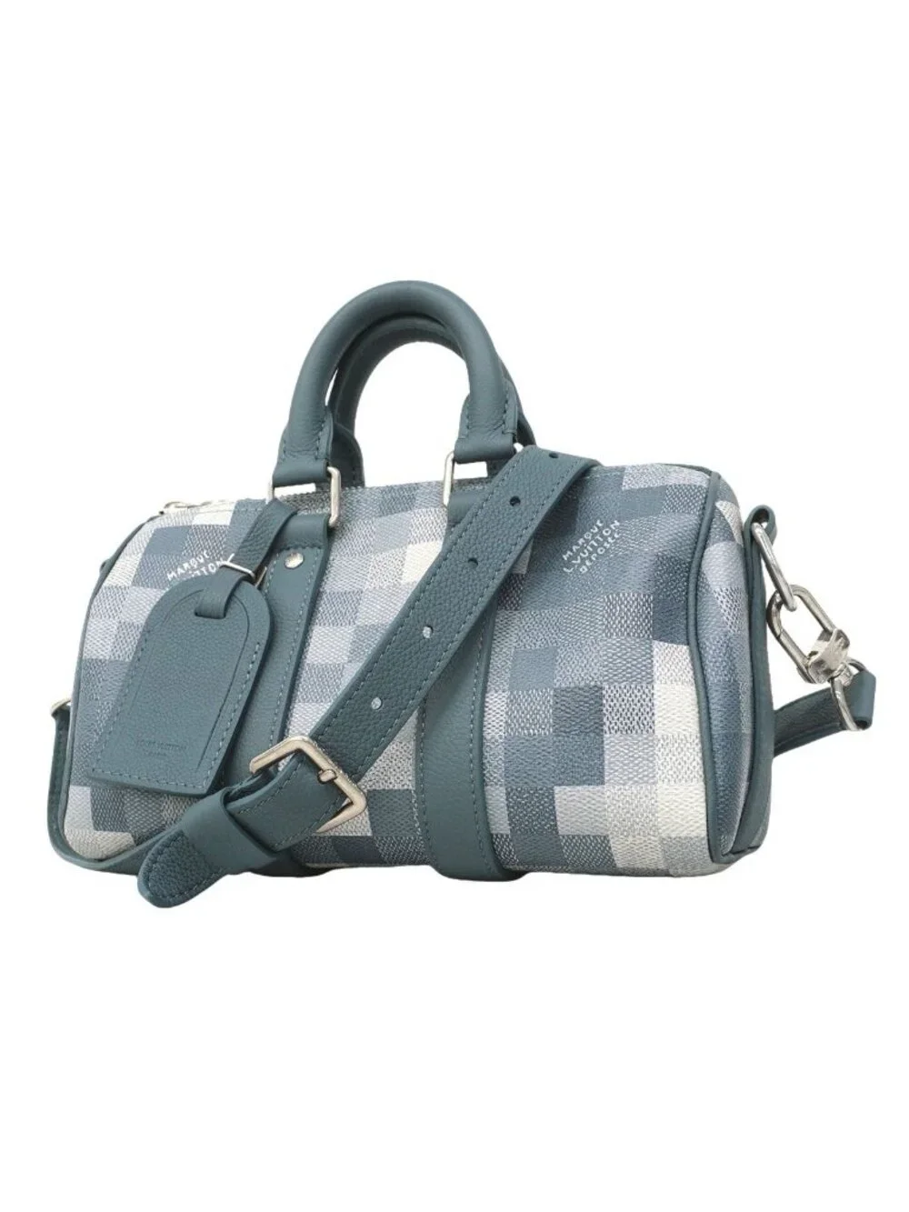 Louis Vuitton Handbag Damoflage Keepall Bandouliere 25 Indigo 2-Way